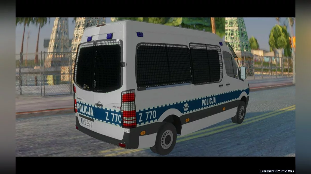 Mercedes-Benz Sprinter - Полиция / GTA San Andreas