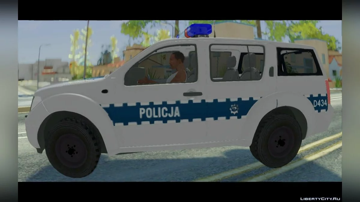Nissan Pathfinder - Полиция  / GTA San Andreas