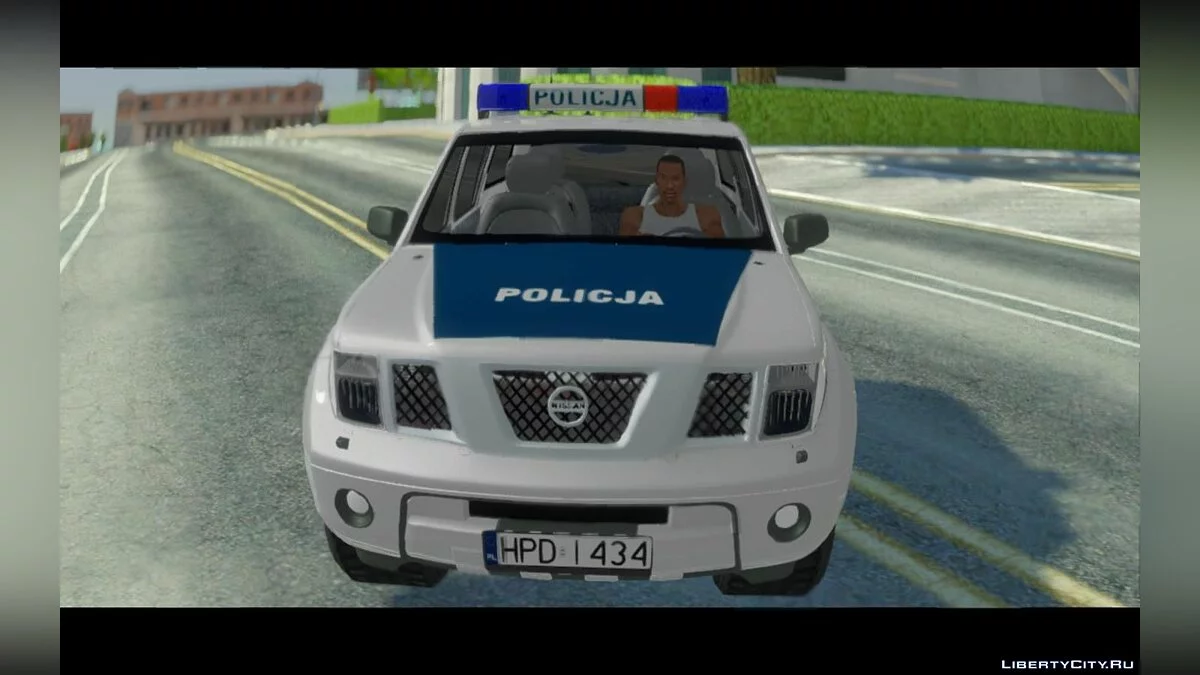 Nissan Pathfinder - Полиция  / GTA San Andreas