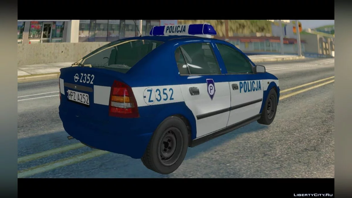 Opel Astra G - Полиция / GTA San Andreas