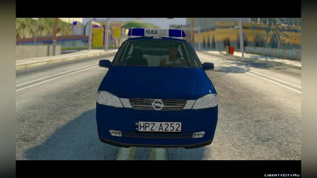 Opel Astra G - Полиция / GTA San Andreas