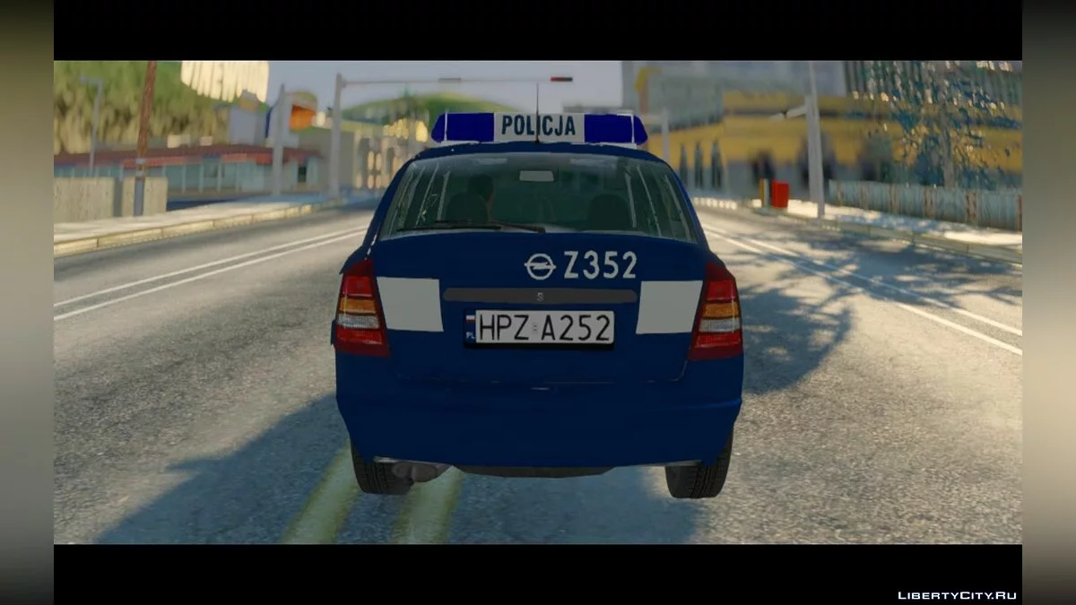 Opel Astra G - Полиция / GTA San Andreas