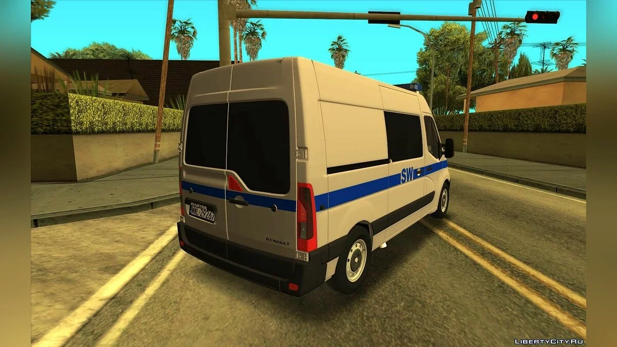 Renault Master II - Тюремная служба / GTA San Andreas