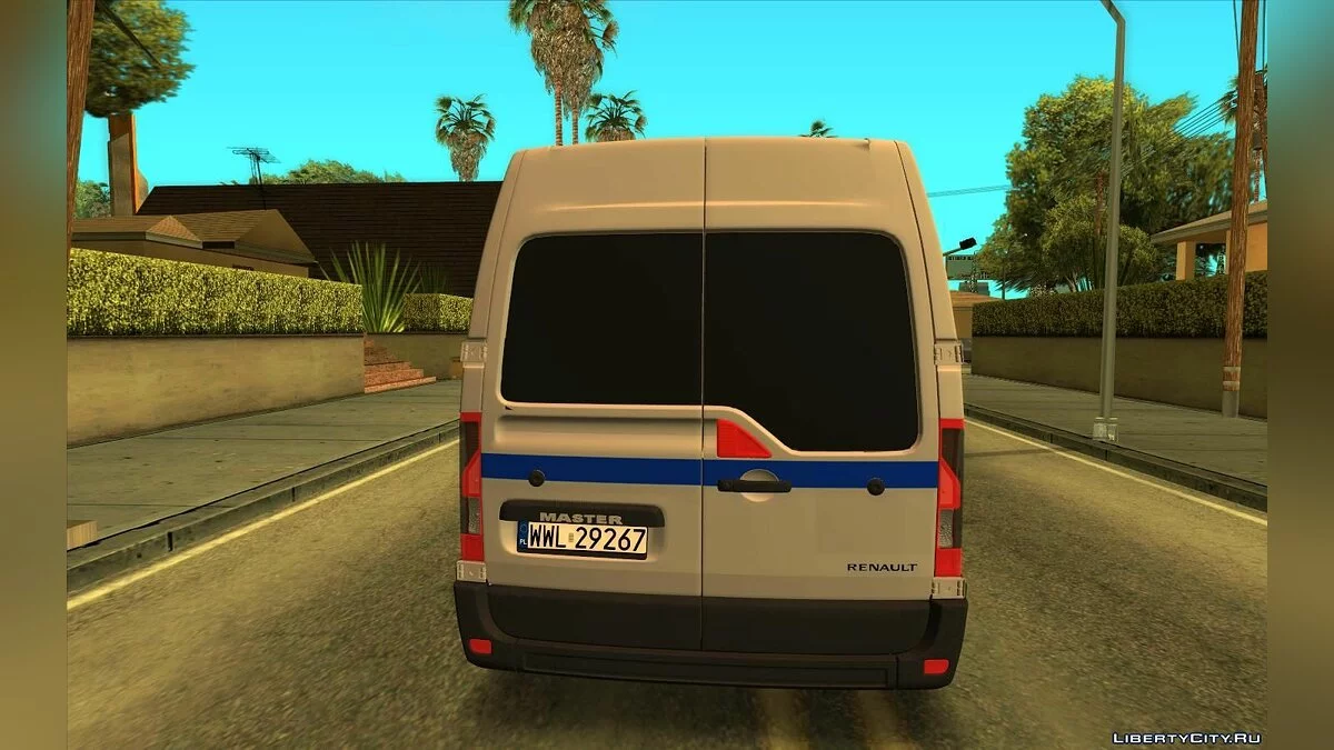 Renault Master II - Тюремная служба / GTA San Andreas