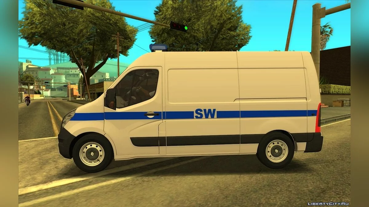 Renault Master II - Тюремная служба / GTA San Andreas