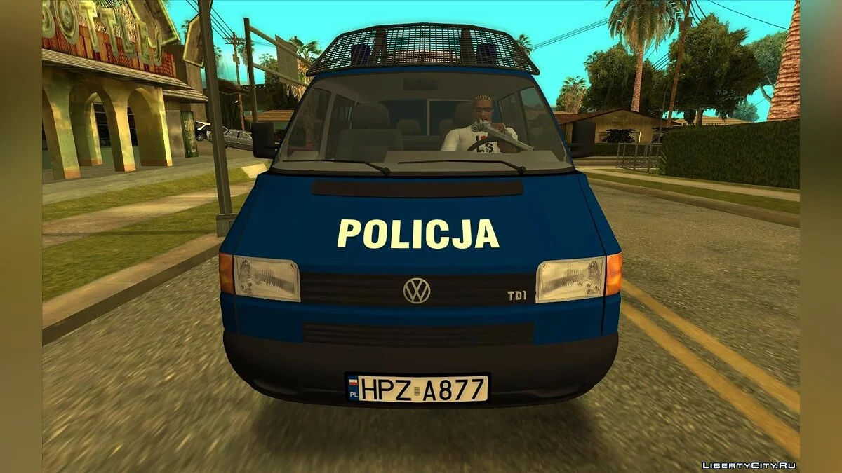 Volkswagen Transporter (T4) - Полиция / GTA San Andreas