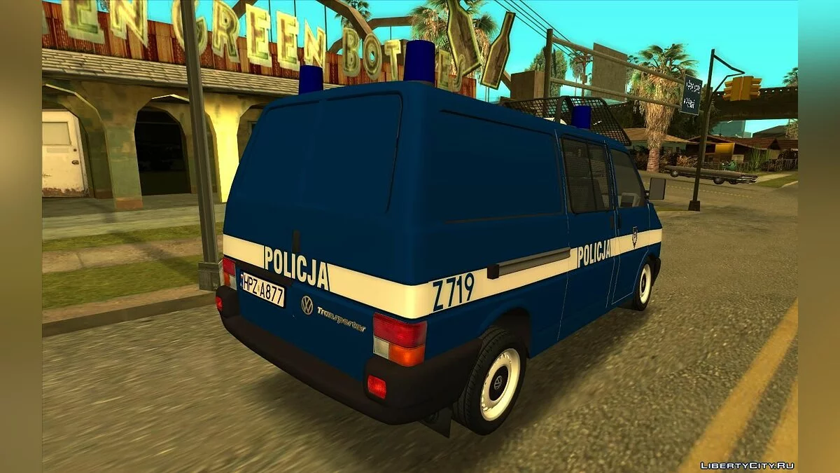 Volkswagen Transporter (T4) - Полиция / GTA San Andreas