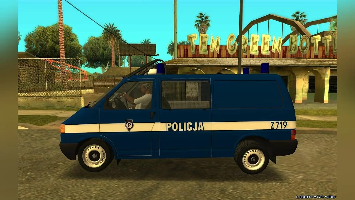 Volkswagen Transporter (T4) - Полиция / GTA San Andreas