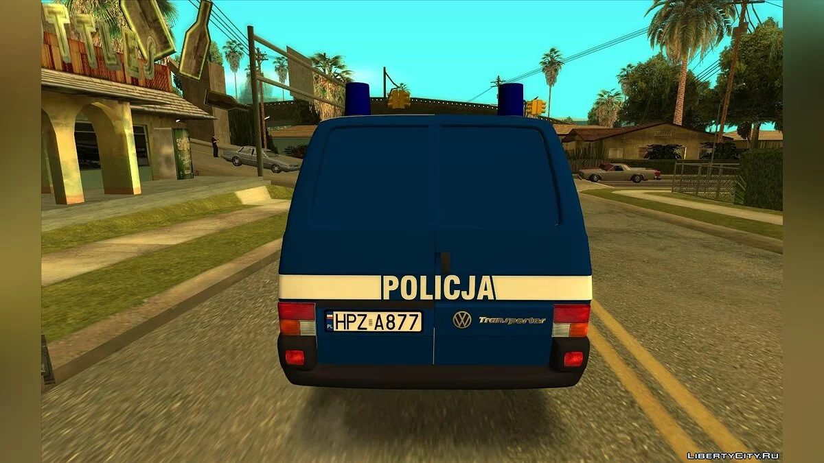 Volkswagen Transporter (T4) - Полиция / GTA San Andreas