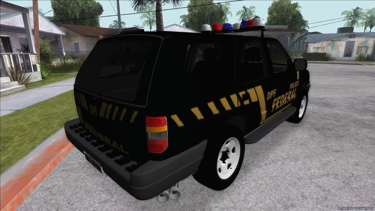 Chevrolet Blazer Federal Police of Brazil / GTA San Andreas
