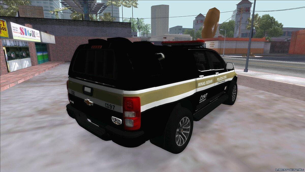 Скачать Chevrolet S-10 Policia Civil для GTA San Andreas