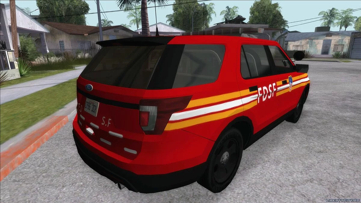 FBI Rancher для FD с EML / GTA San Andreas