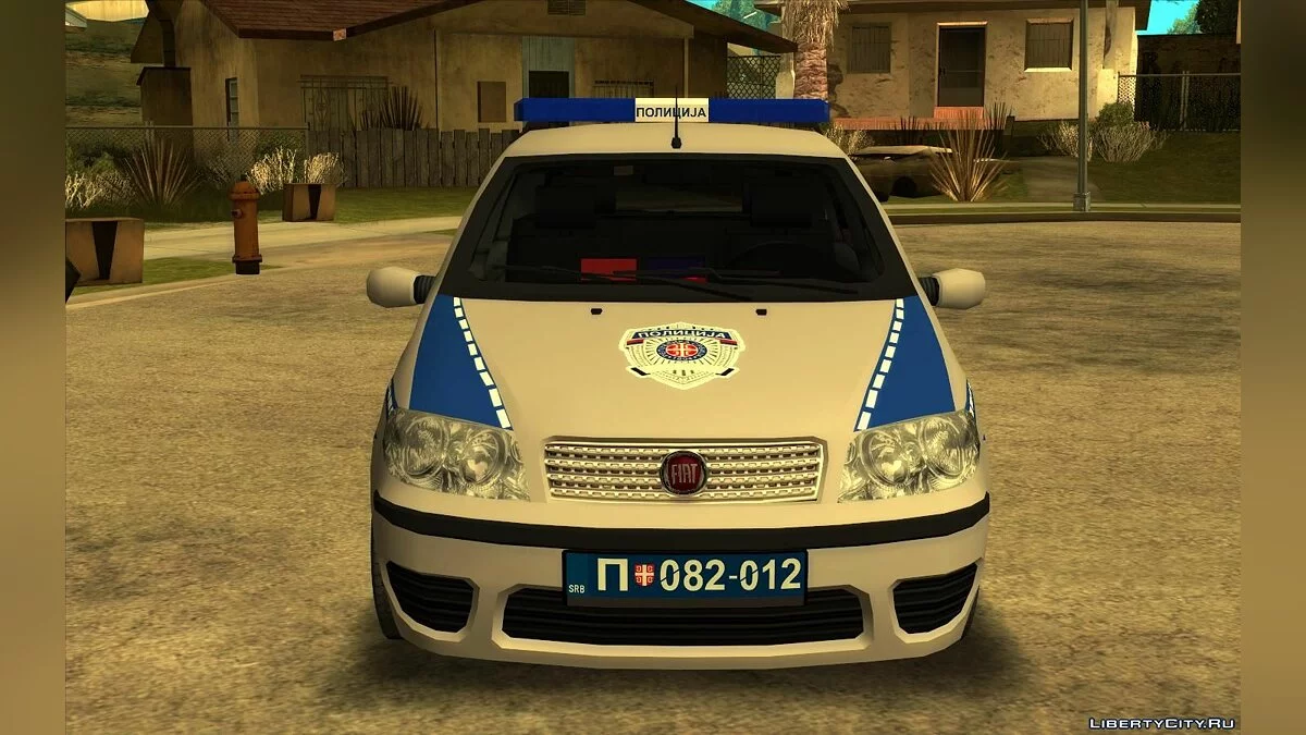 Fiat Punto Mk2 Classic - Полиция  / GTA San Andreas