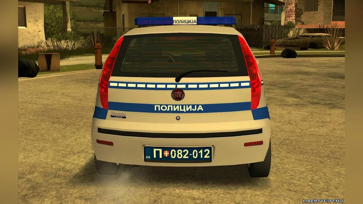 Fiat Punto Mk2 Classic - Полиция  / GTA San Andreas