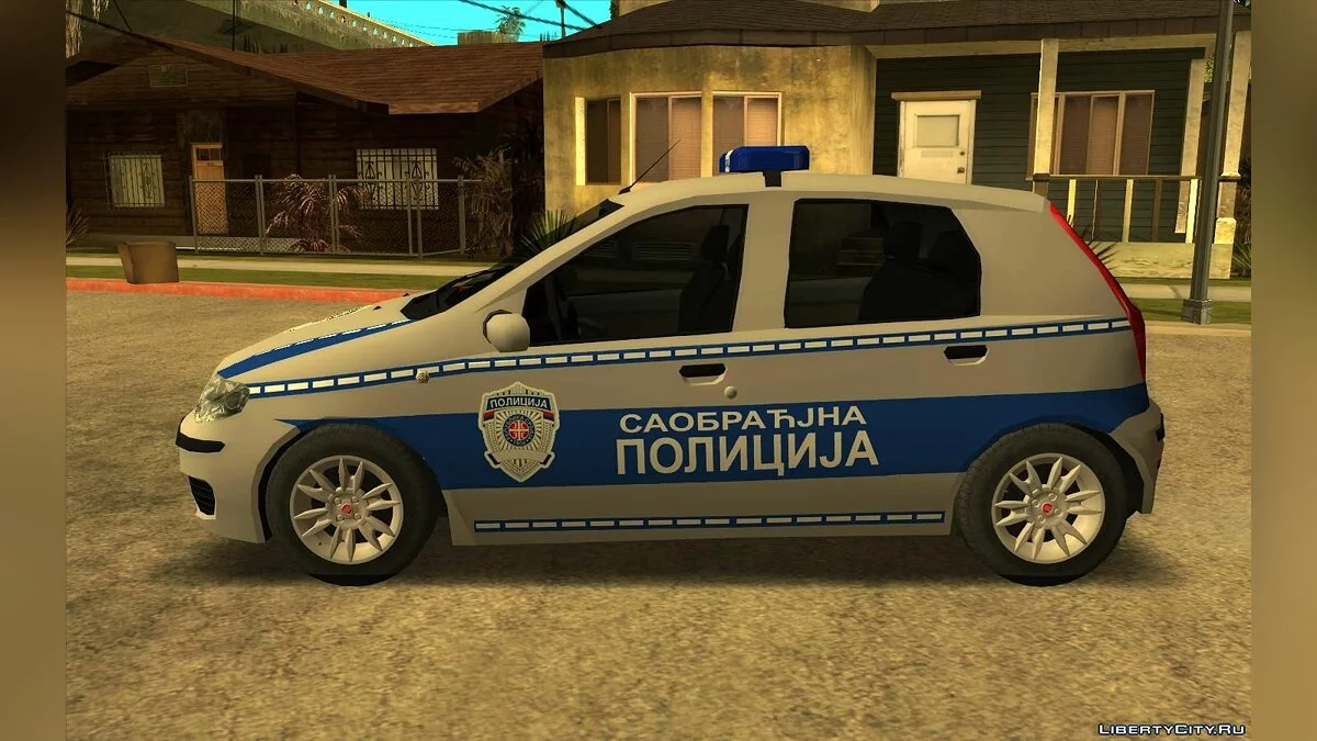 Fiat Punto Mk2 Classic - Полиция  / GTA San Andreas