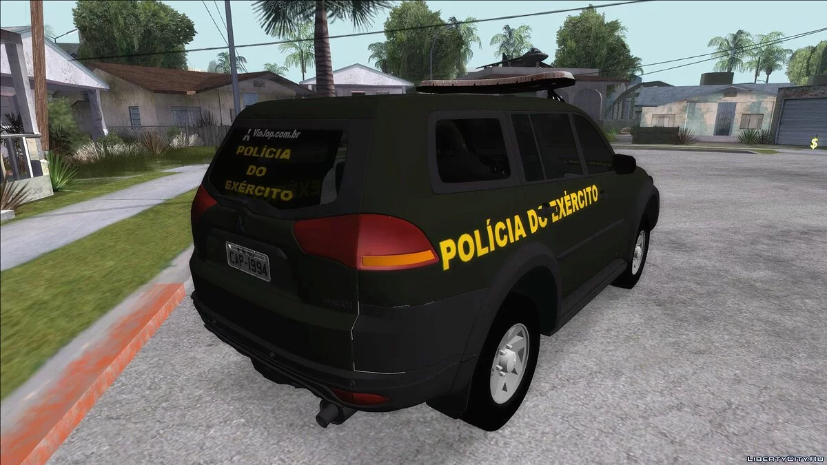 Mitsubishi Pajero Army Police of Brazil / GTA San Andreas