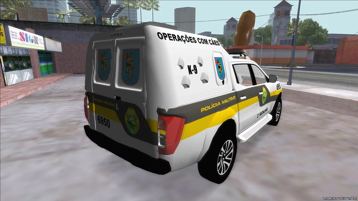 Nissan Frontier 2017 (Policia Militar) / GTA San Andreas