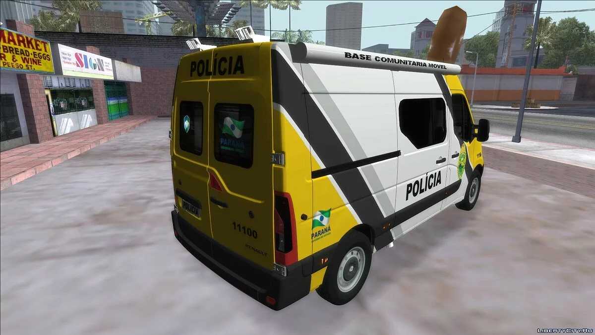 Renault Master 2017 (Policia Militar Do Parana) / GTA San Andreas