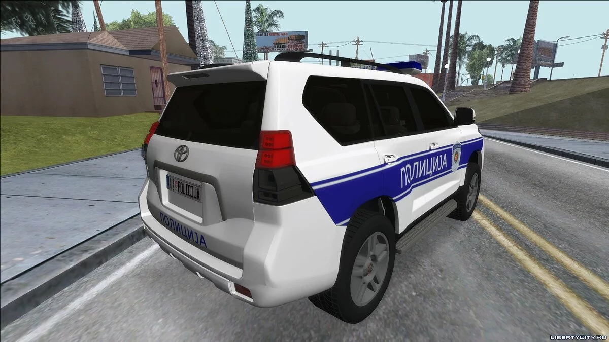 Toyota Land Cruiser POLICE / GTA San Andreas