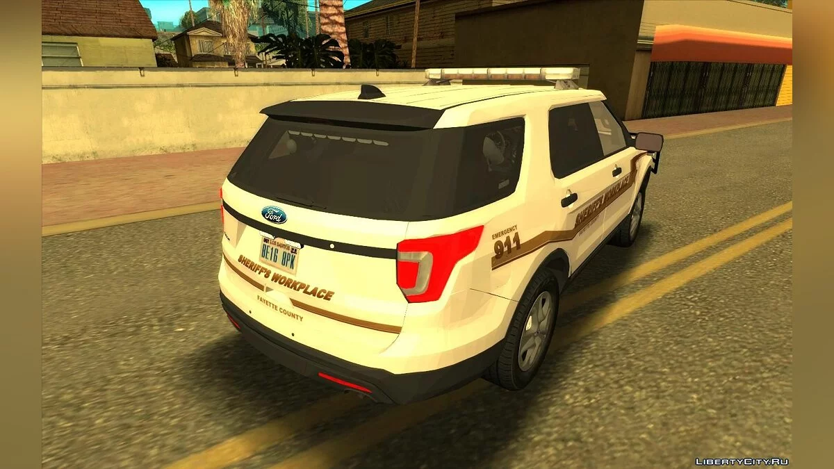 2017 Ford Explorer Fayette County Sheriff's Workplace / GTA San Andreas