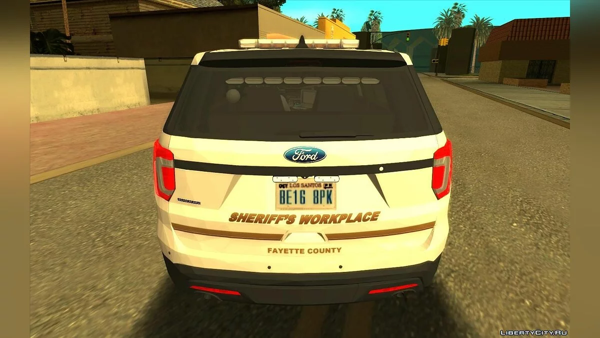 2017 Ford Explorer Fayette County Sheriff's Workplace / GTA San Andreas