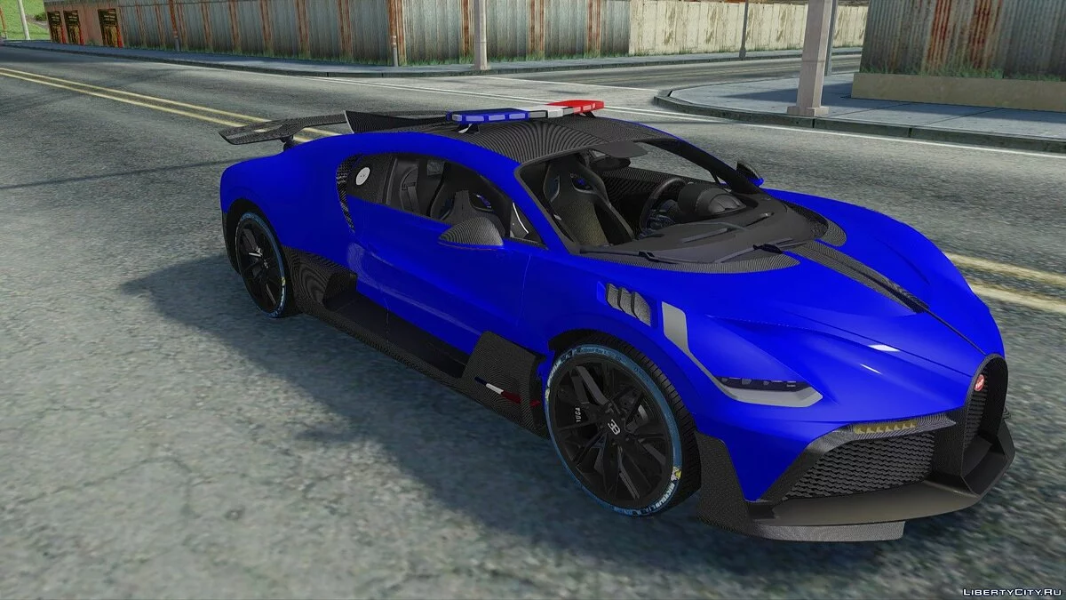 Bugatti Divo Police / GTA San Andreas