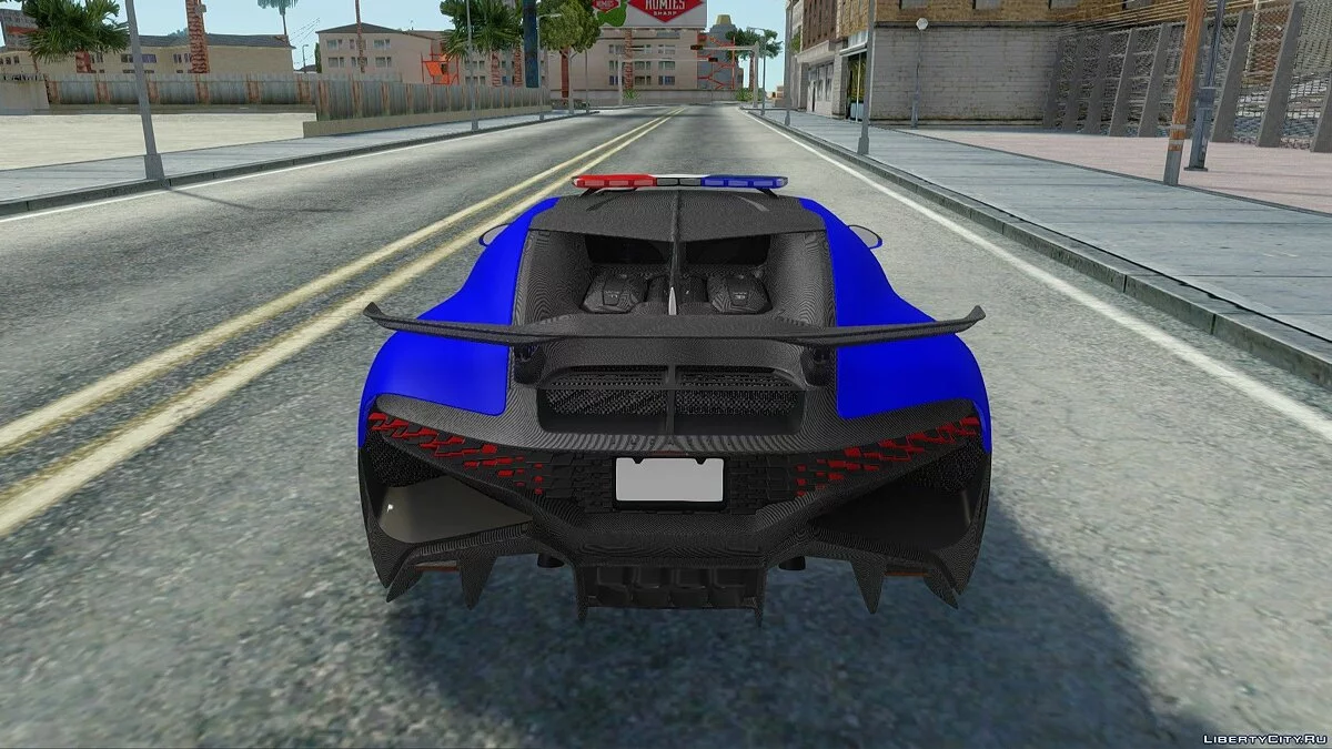 Bugatti Divo Police / GTA San Andreas
