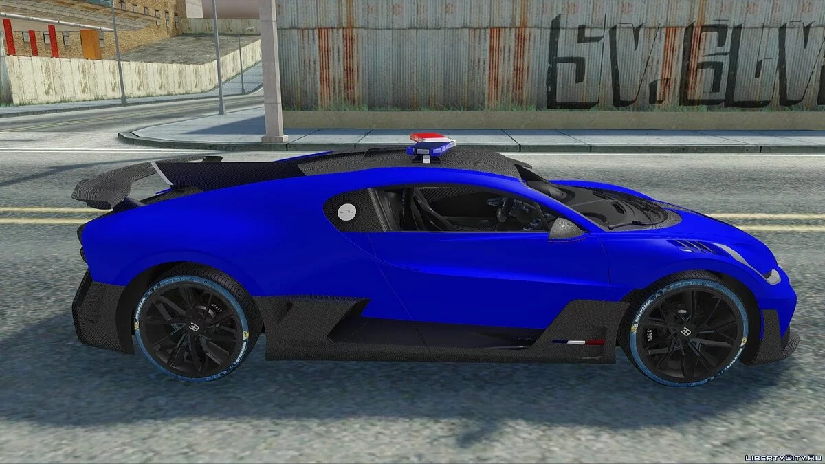 Bugatti Divo Police / GTA San Andreas