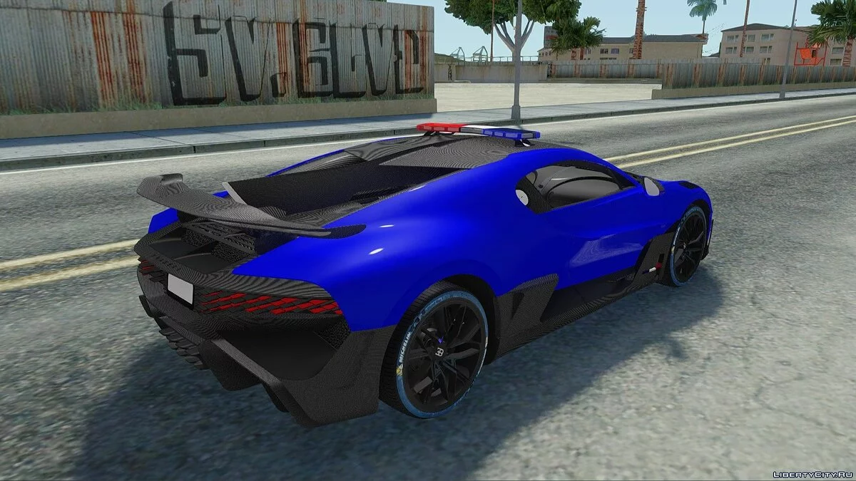 Bugatti Divo Police / GTA San Andreas