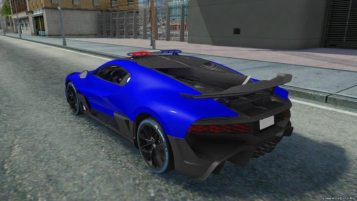 Bugatti Divo Police / GTA San Andreas