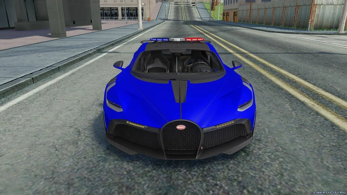 Bugatti Divo Police / GTA San Andreas