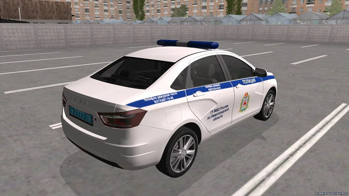 Lada Vesta ППС / GTA San Andreas