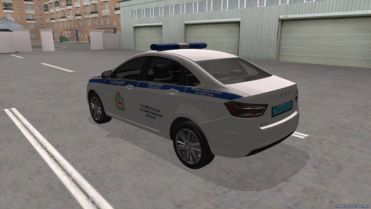 Lada Vesta ППС / GTA San Andreas