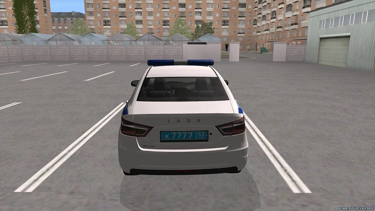 Lada Vesta ППС / GTA San Andreas