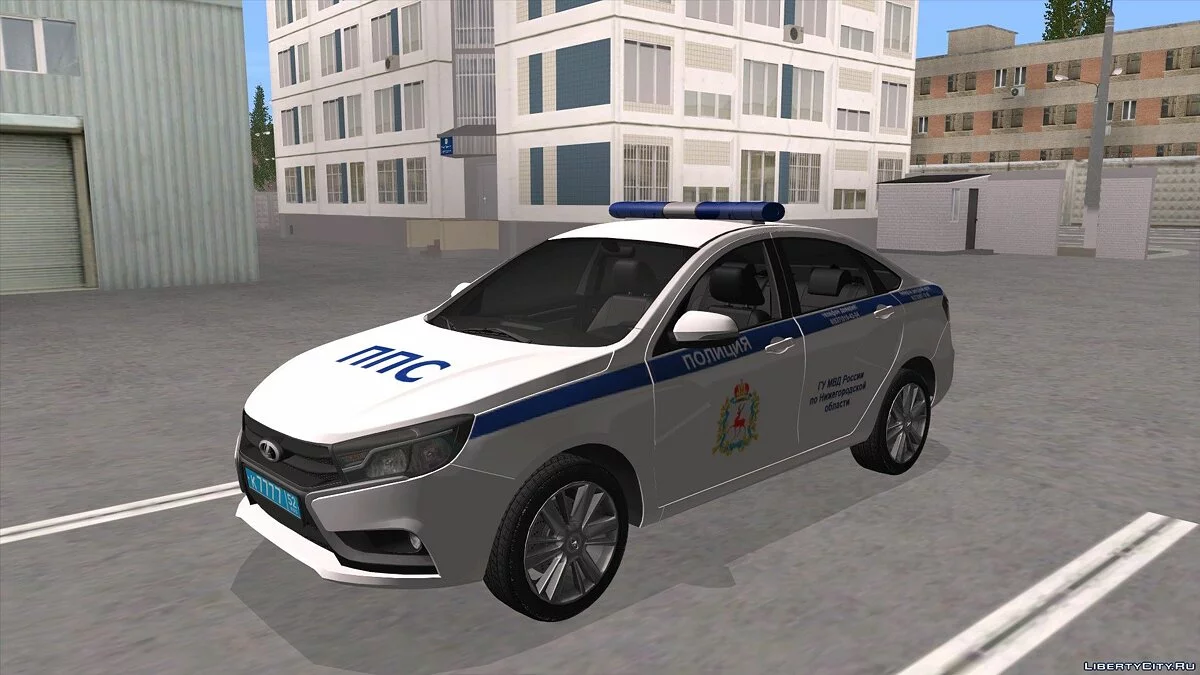 Lada Vesta ППС / GTA San Andreas