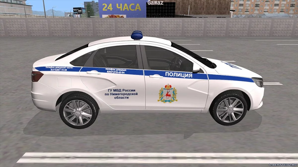 Lada Vesta ППС / GTA San Andreas