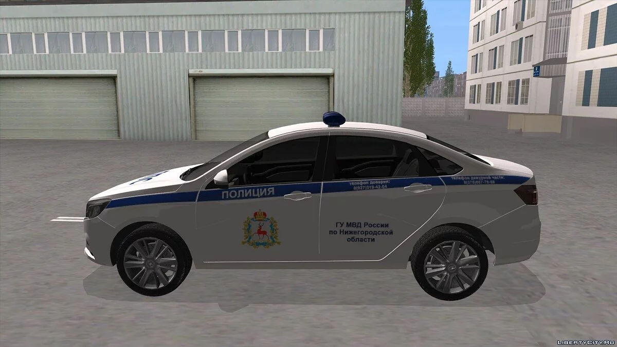 Lada Vesta ППС / GTA San Andreas