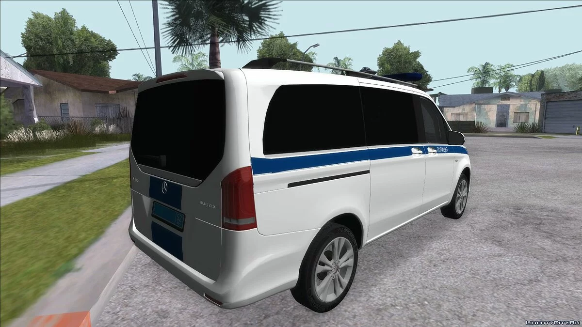 Mercedes Benz Vito Полиция / GTA San Andreas