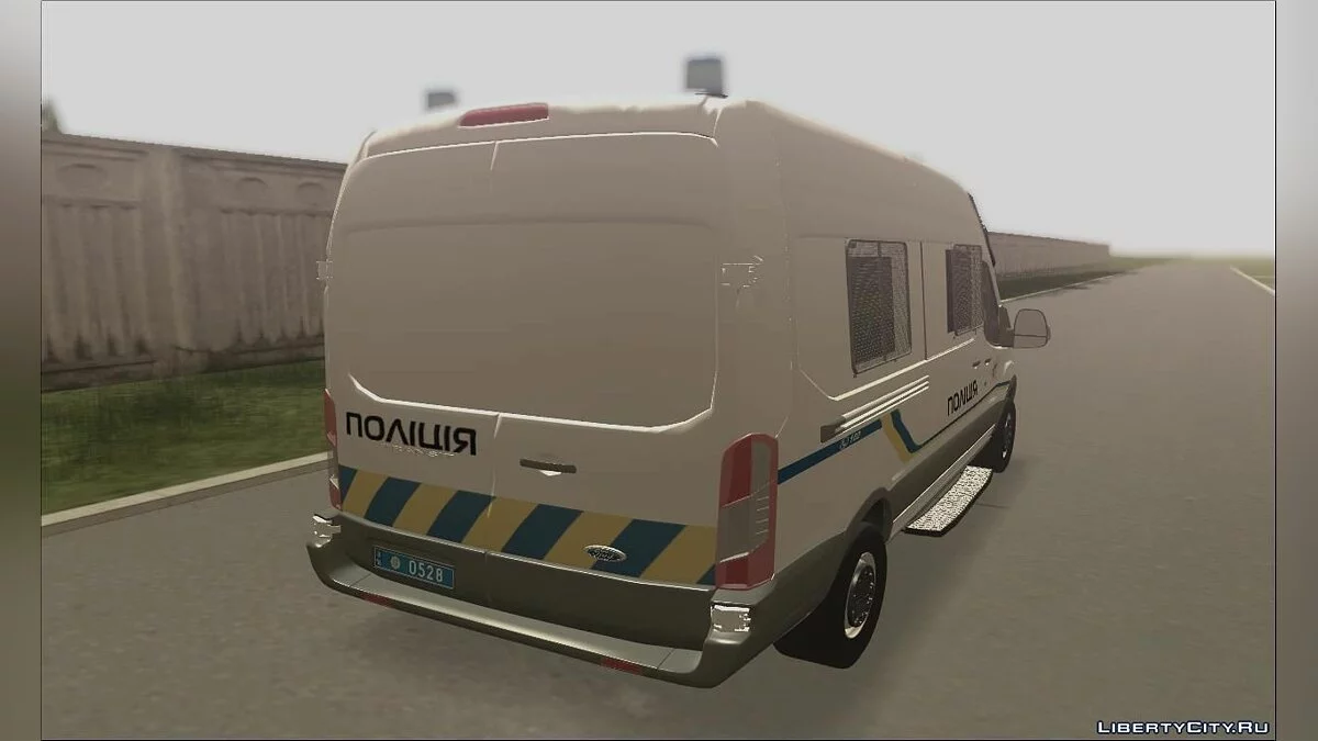 Ford Transit Полиция Украины / GTA San Andreas
