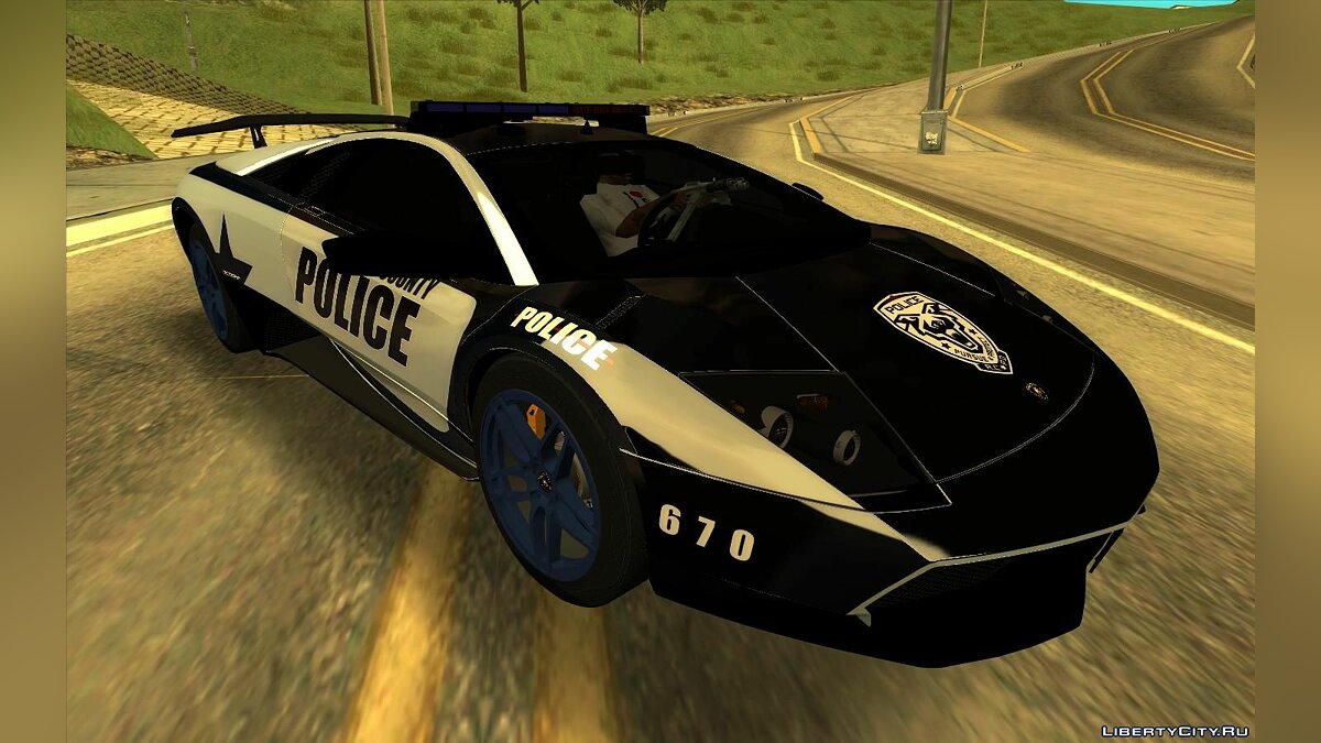 Скачать Lamborghini Murcielago LP670-4 SV для GTA San Andreas