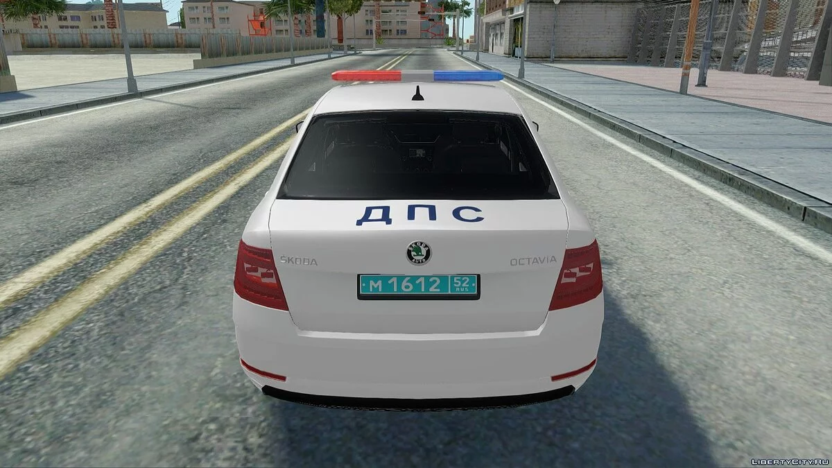 Skoda Octavia 2020 ДПС / GTA San Andreas