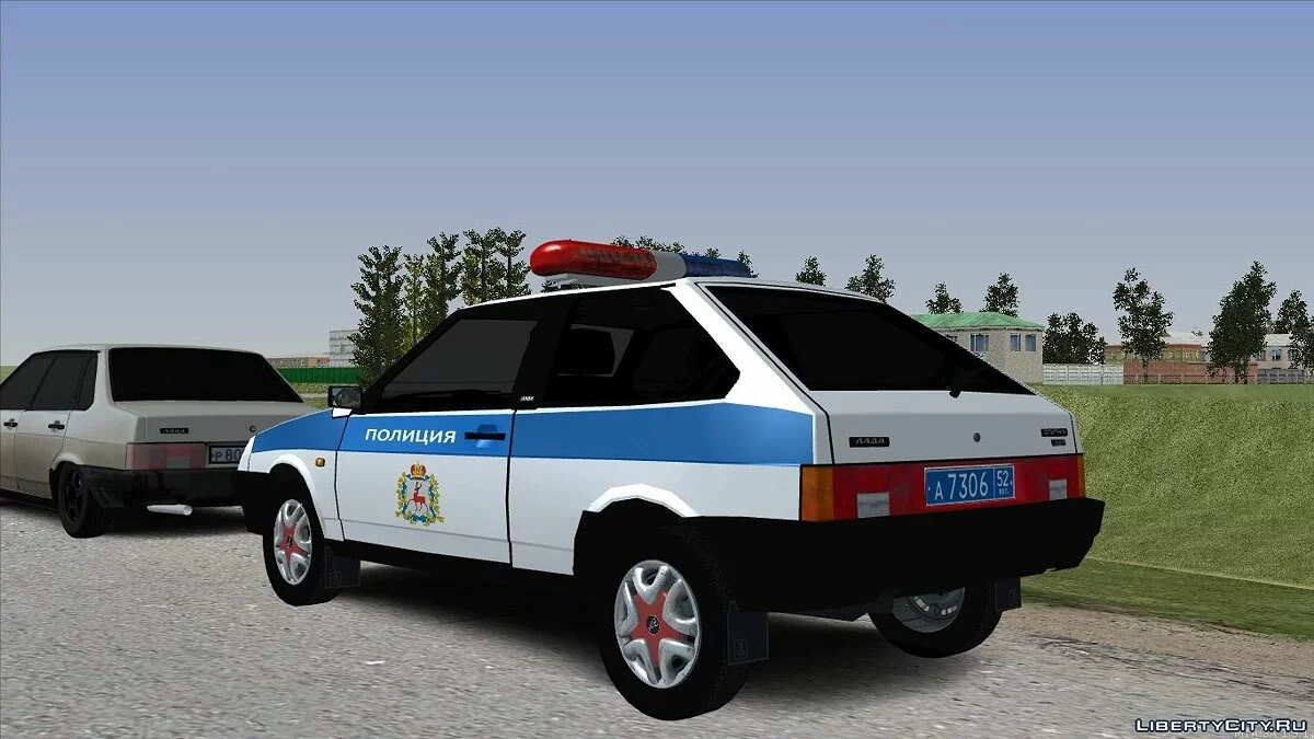 ВАЗ 2108 КК Полиция (ДПС) / GTA San Andreas
