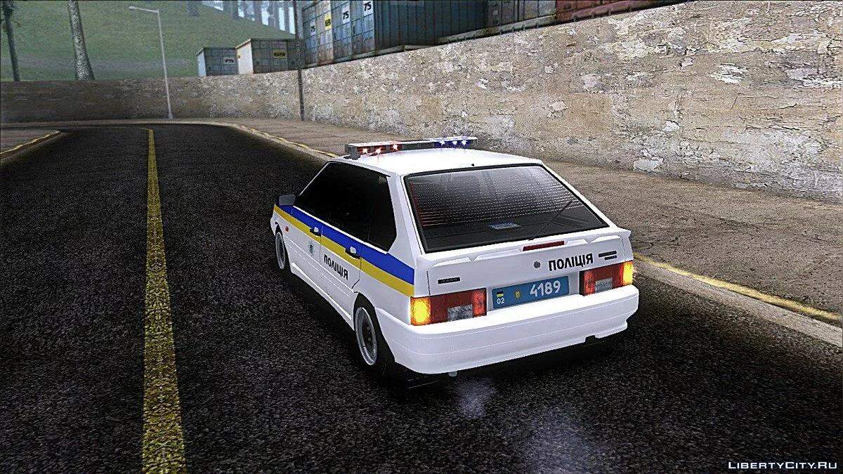 ВАЗ 2114 Полиция Украины / GTA San Andreas