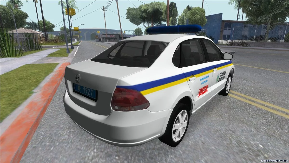 Volkswagen Polo Полиция Украины / GTA San Andreas