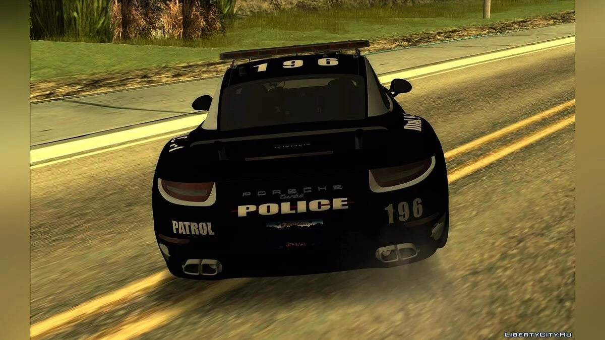 2014 Porsche 911 Turbo - Полиция  / GTA San Andreas