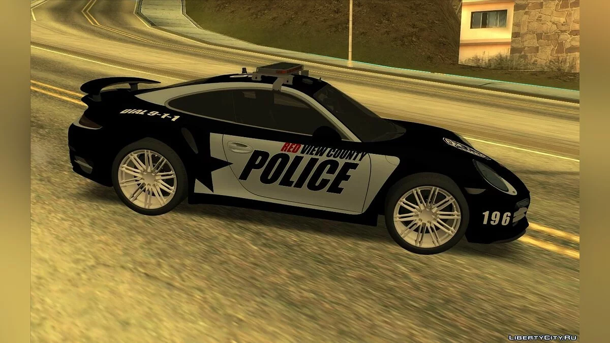 2014 Porsche 911 Turbo - Полиция  / GTA San Andreas