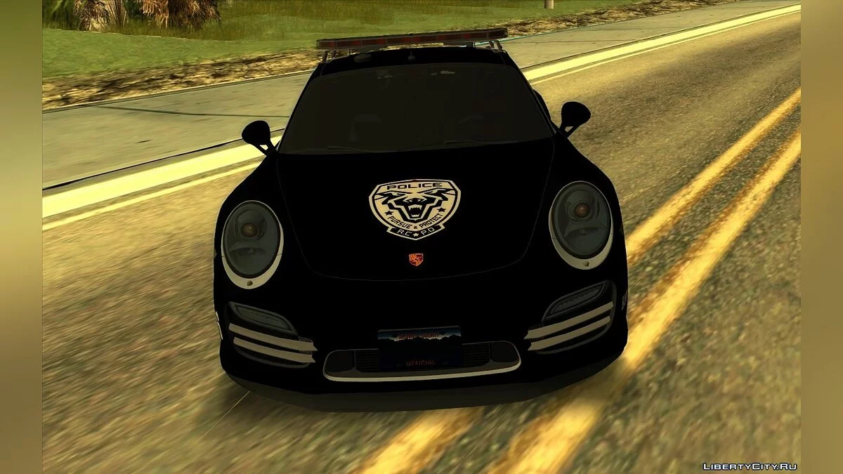 2014 Porsche 911 Turbo - Полиция  / GTA San Andreas