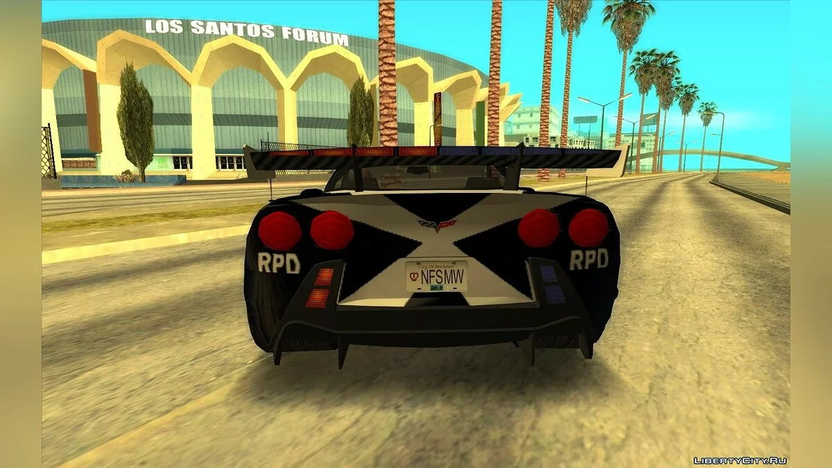 Chevrolet Corvette C6.R Cross / GTA San Andreas