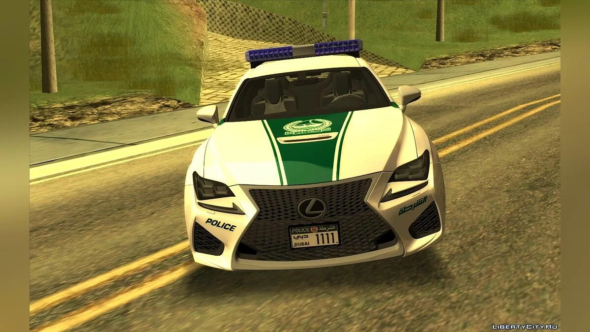 Lexus RC-F - Dubai Police / GTA San Andreas