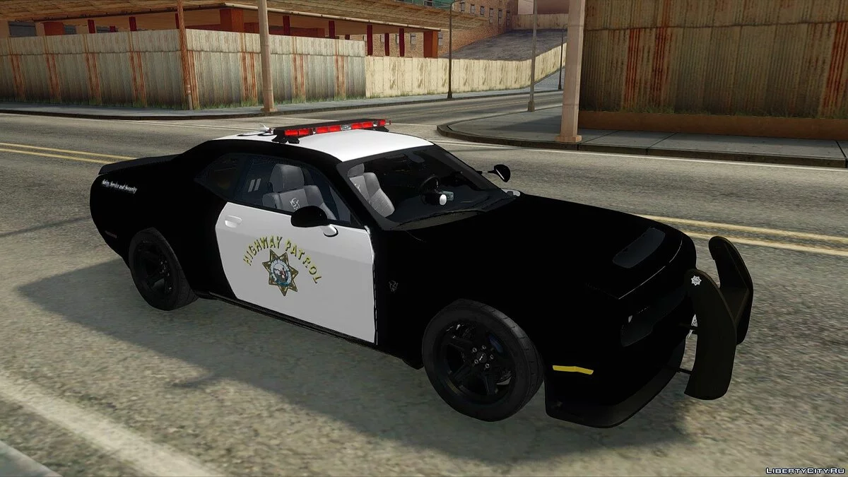 Dodge Challenger SRT Demon - California Highway Patrol Release / GTA San Andreas